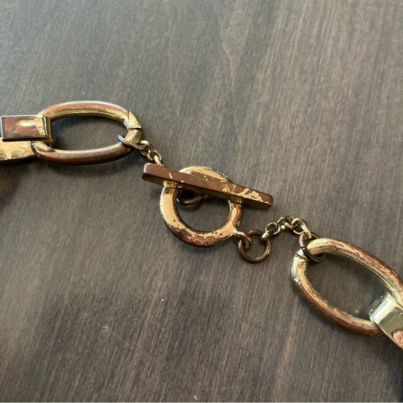 Ralph Lauren Gold Toned Long Chain Beaded Necklace Bundle Set of 2 W - Picture 12 of 13